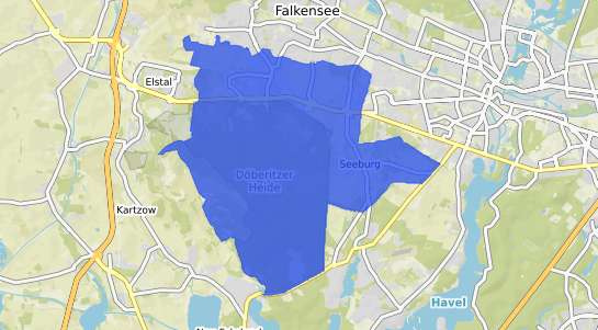 Bodenrichtwertkarte Dallgow Doeberitz